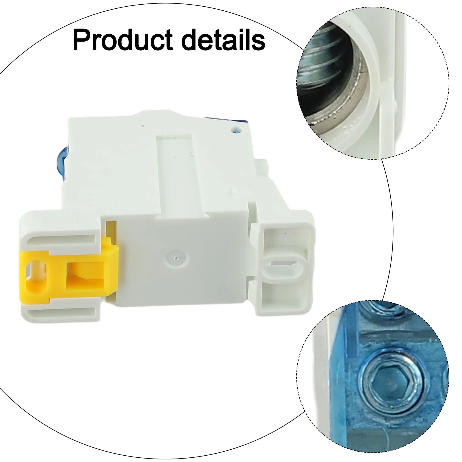 توزيع كهربائي DIN موصل السكك الحديدية تصميم الأسلاك السريعة تركيب السكك الحديدية دليل النحاس السميك 1 مدخلات مخرجات متعددة #4