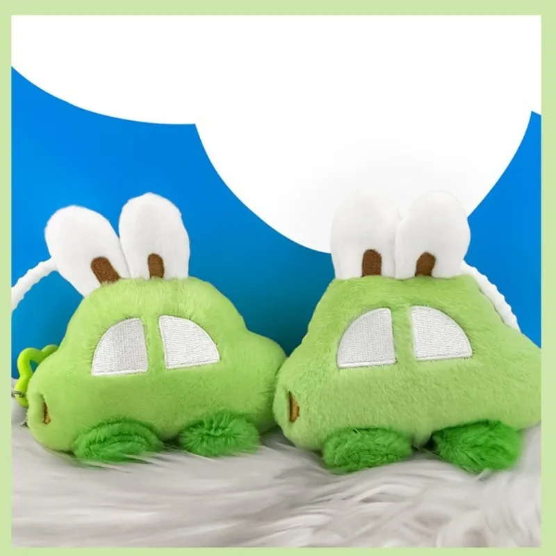 

1Pcs Cute Mini Simulation Plush Small Car Keychain Pendant Plush Doll Toy Backpack Car Pendant Children Birthday Gift Toys