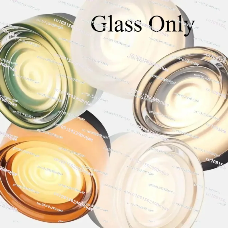 Suitable for Modern Glass Lampshade for Bedroom Bedside Hotel Wall Sconce Lighting Glass Only