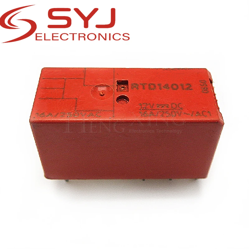 1piece RTD14012 = RT314012 12VDC Tyco 16A one open one closed RT314012 power relay