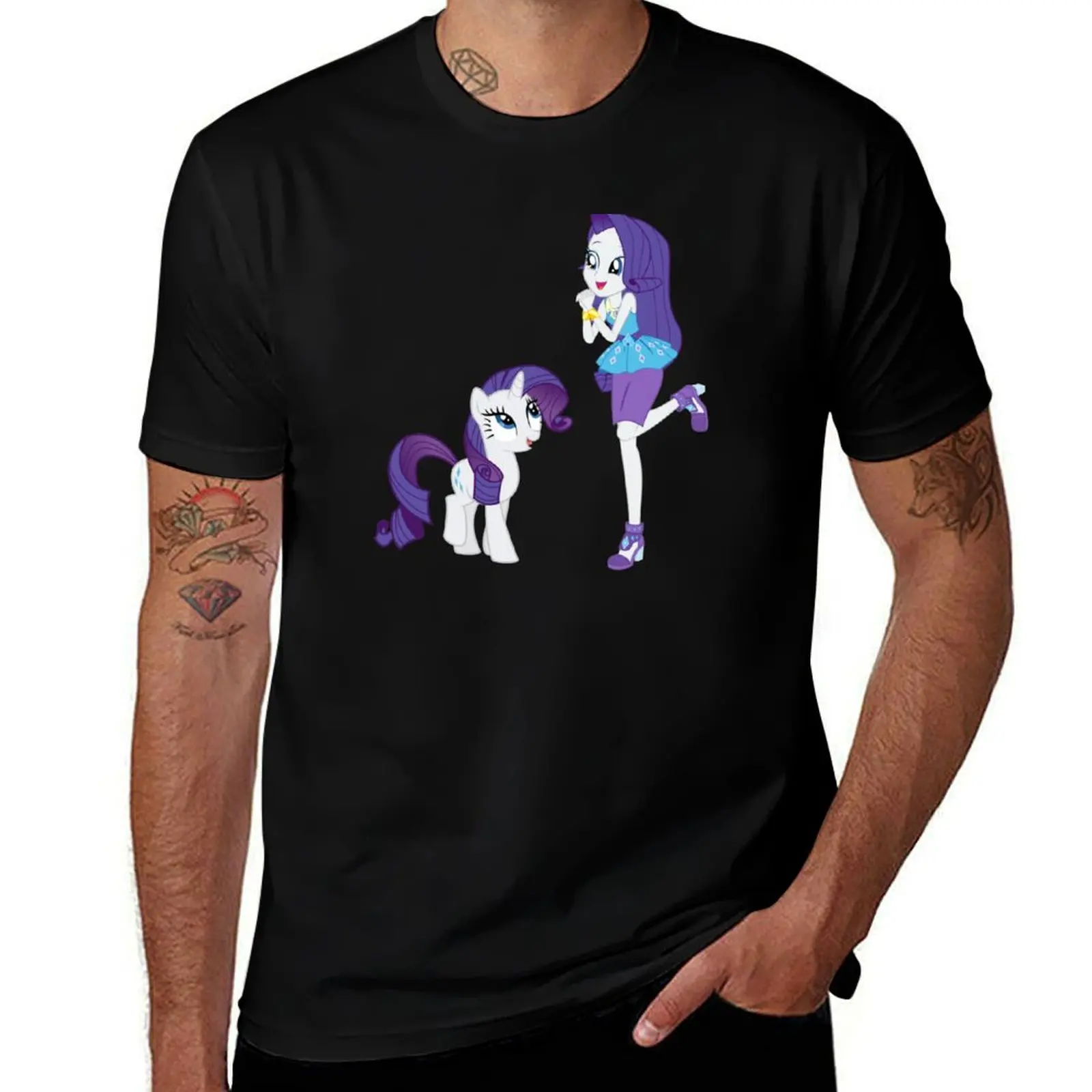 Rarity ~ A Friend Like Me T-Shirt baggy shirts kawaii clothes t shirts for men graphic