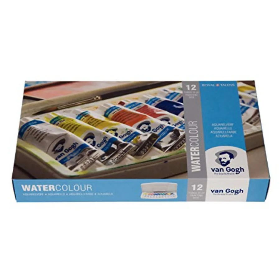 

Watercolor Paint Set, Plastic Pocketbox, 12x10ml General Selection