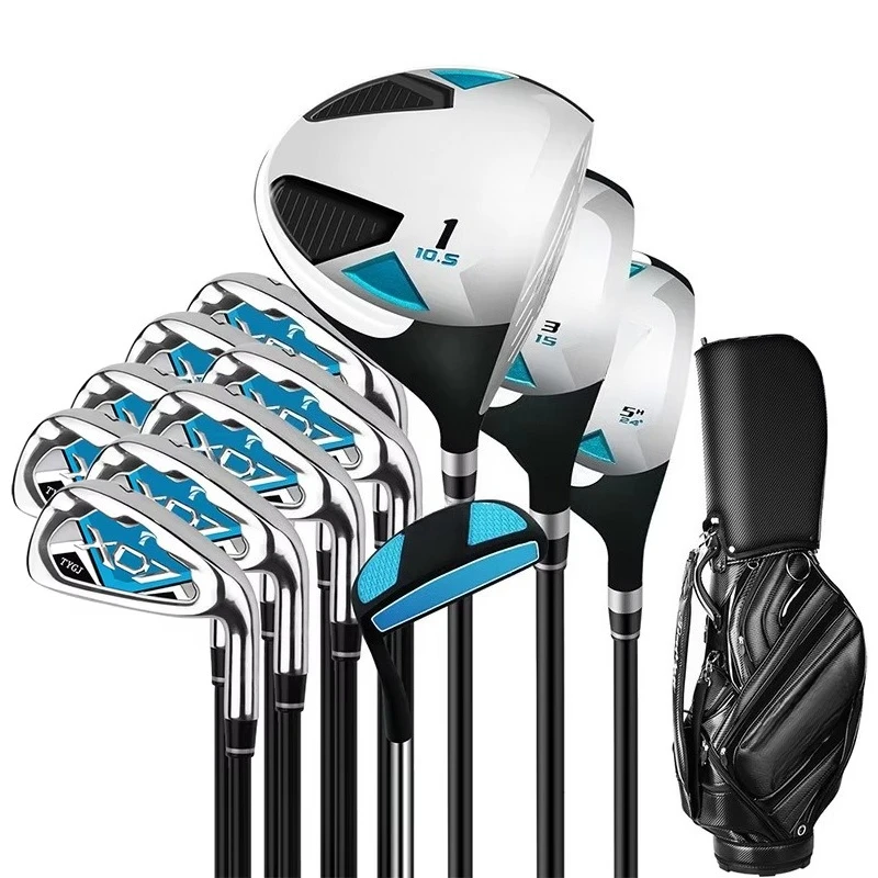 

Golf Club Sets Left Right Handed Practice Carbon Iron Shaft Golf Clubs Full Set