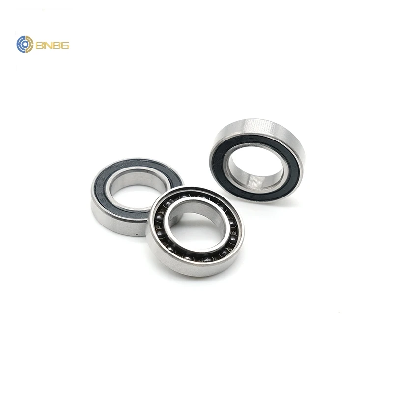 1Pcs 6801 2RS CB Hybrid ceramic ball bearing  12*21*5mm  Si3N4 Ceramic Ball Bearing 6801 6801RS 6801 2RS
