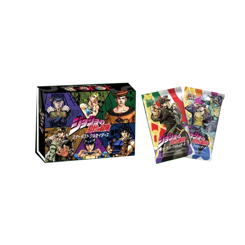 

Jojo's Bizarre Adventure Collection Cards Comic Hand Drawn Toys For Children Playing Acg Anime Cards