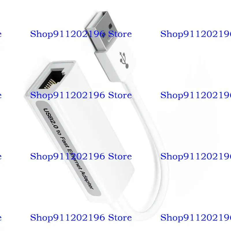 P82a USB2.0 naar Ethernet Adapter, RJ45 Adapter RTL8152B Chip Externe netwerkkaart