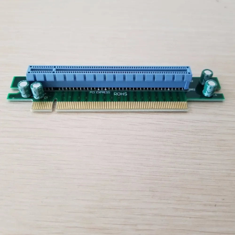 E-스포츠 컴피티브 이어폰용 90 도 16X PCI-E PCI 익스프레스 카드 라이저