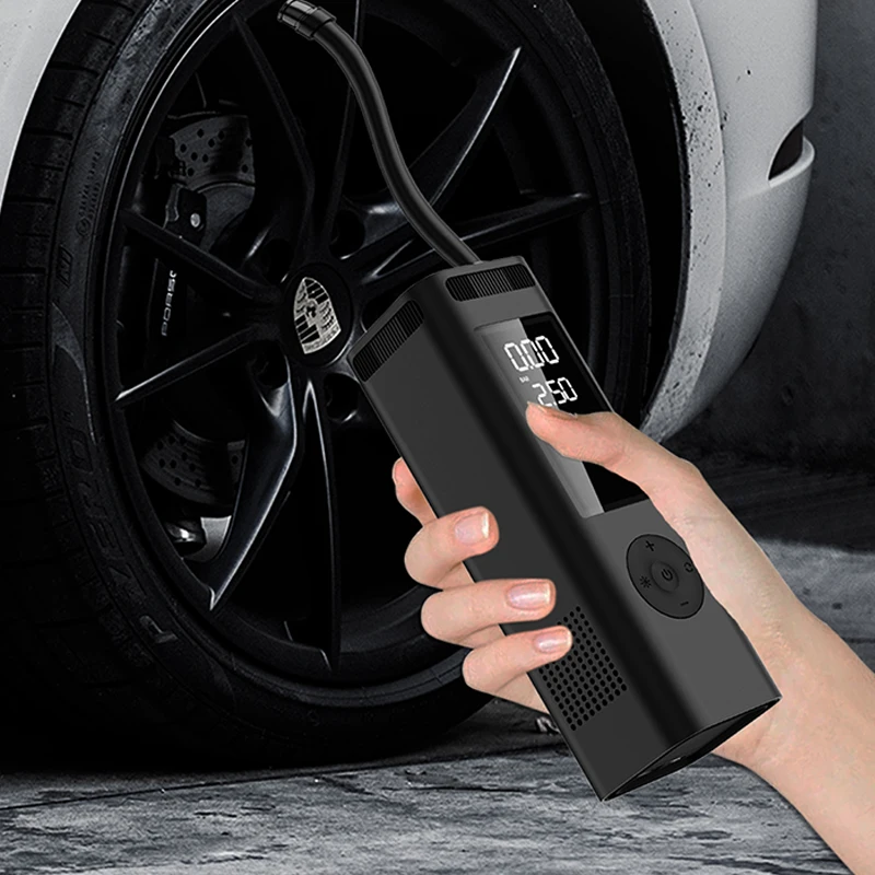 Hot Selling 101-150psi Digital Car Bike Ball tire inflator Air Pump portable air compressor tire inflator