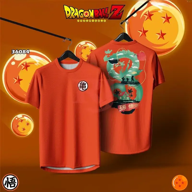 Japanisches Anime Dragon Ball Son Goku 3D T-Shirt für Erwachsene, Sommermode, lässiges T-Shirt, Jungenkleidung, T-Shirt für Erwachsene, Oberteile mit kurzen Ärmeln – Detail 7