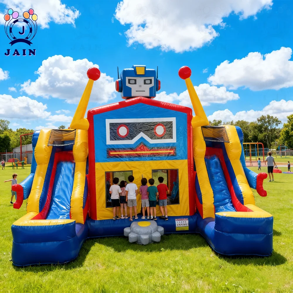Popular Portable Big Bounce Houses for Sale Commercial Inflatable Bouncer Air Bouncer Inflatable Trampoline for Sale - view 2