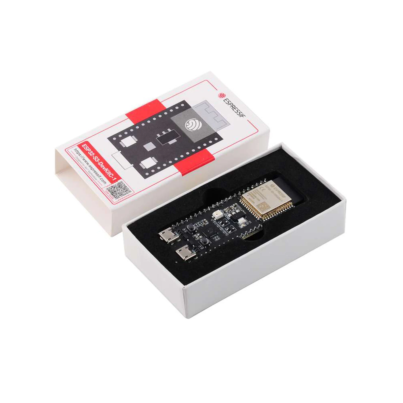 Diymall ESP32-S3-DevKitC-1 N8r8 Ontwikkelbord Gebaseerd ESP32-S3-WROOM-1 Module Wifi Blue-Tooth 8Mb Flash Ingebouwde Pcb-Antenne