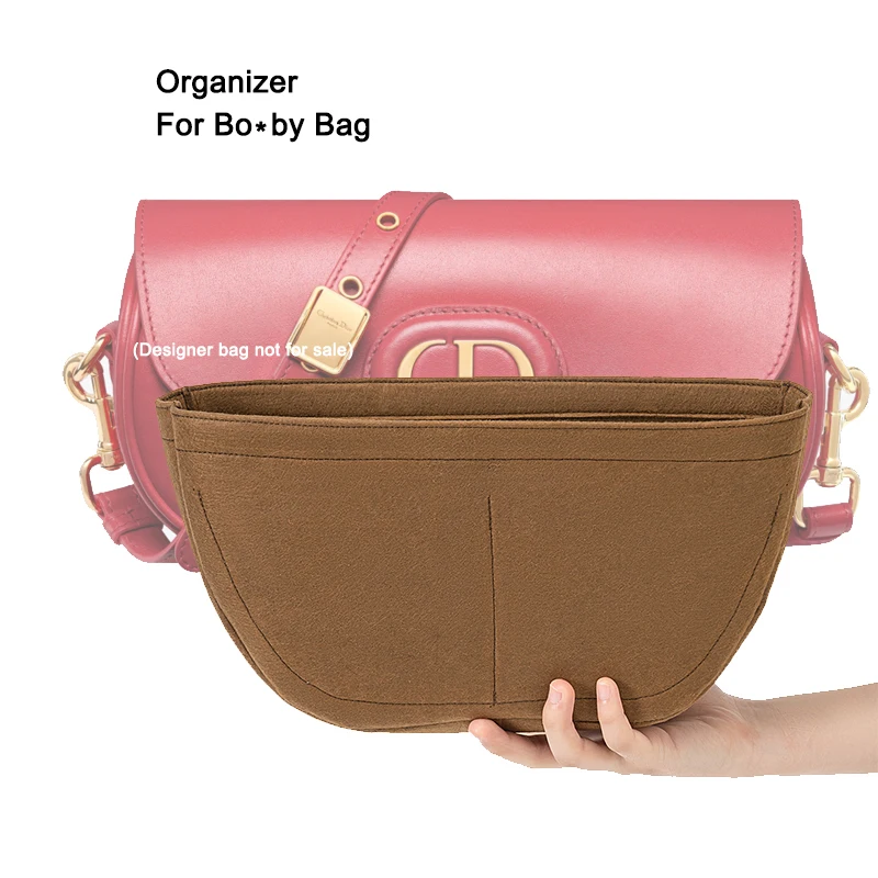 For Dio Bo Bby Bag Large/Medium/Small Felt Organizer Purse Insert Liner Protector Lining Protection