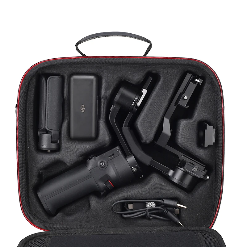 Handheld Gimbal /Tripod /microphone Storage Handbag Shoulder Bag  Portable Case for DJI RS 3 Mini Stabilizer Holder Accessories