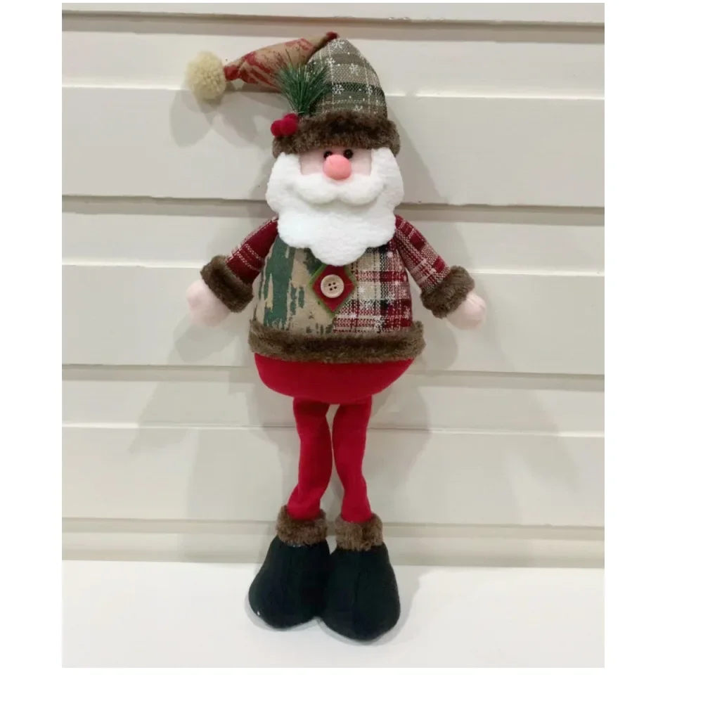 Christmas Doll Decorative Cute Santa Claus Snowsman Reindeer Plush Toys Xmas Tree Decor Merry Christmas Gifts for Kids Children