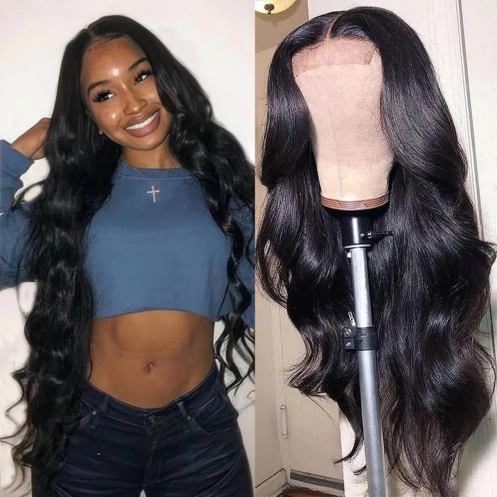 

Объемная волна Парик фронта шнурка Человеческие волосы Предварительно выщипанные 13x6 Парик фронта шнурка Человеческие волосы Натуральные черные объемные волны Парики из человеческих волос для женщин