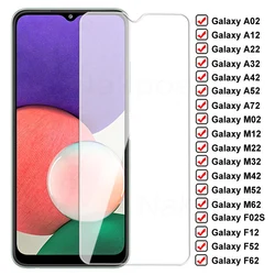 Szkło hartowane do Samsung Galaxy A02 A12 A22 A32 A42 A52 A72 ochraniacz ekranu M02 M12 M22 M32 M42 M52 M62 F02S F12 F52 F62 folia