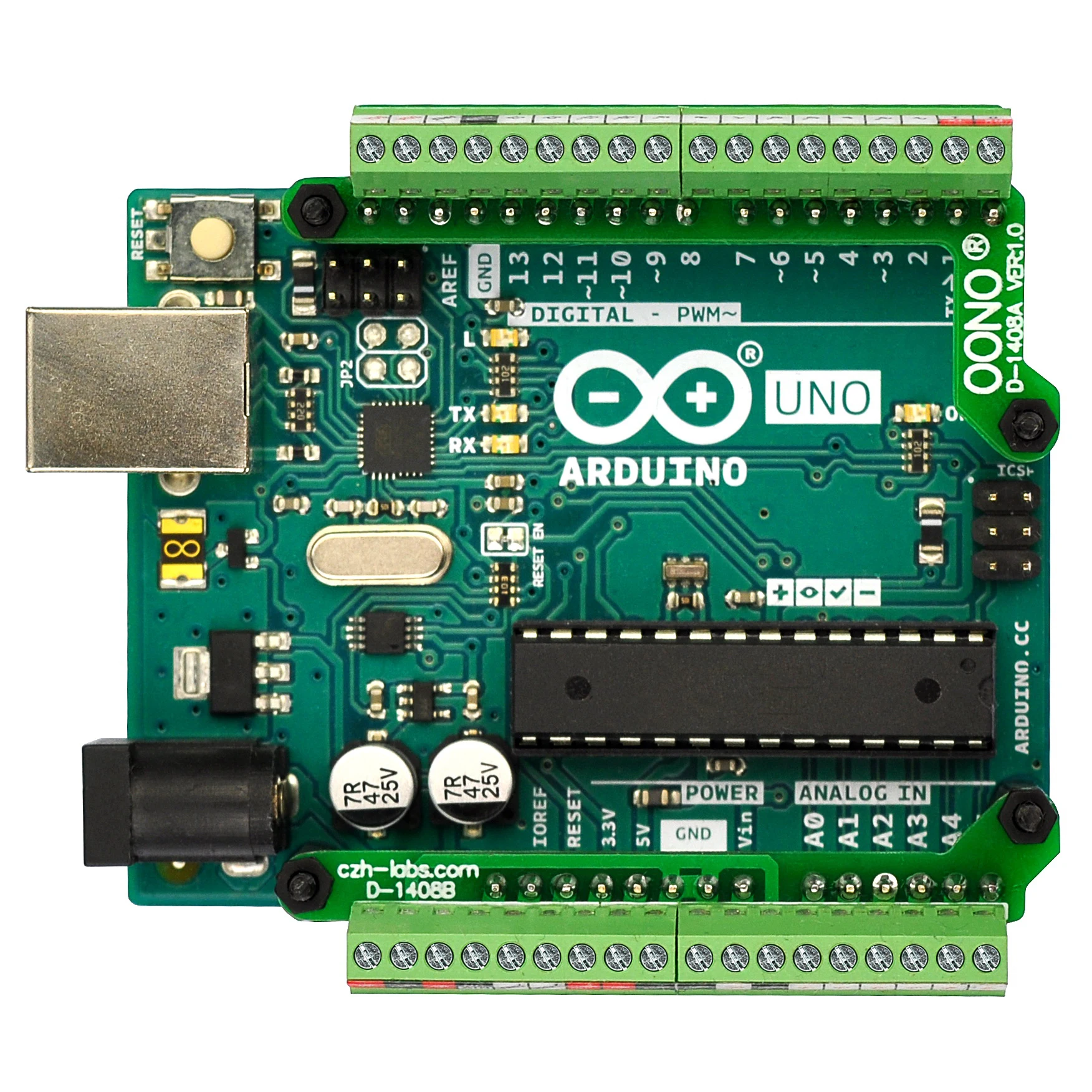 Bardzo mały zacisk blok GPIO moduł tabliczki zaciskowej dla Arduino UNO R3