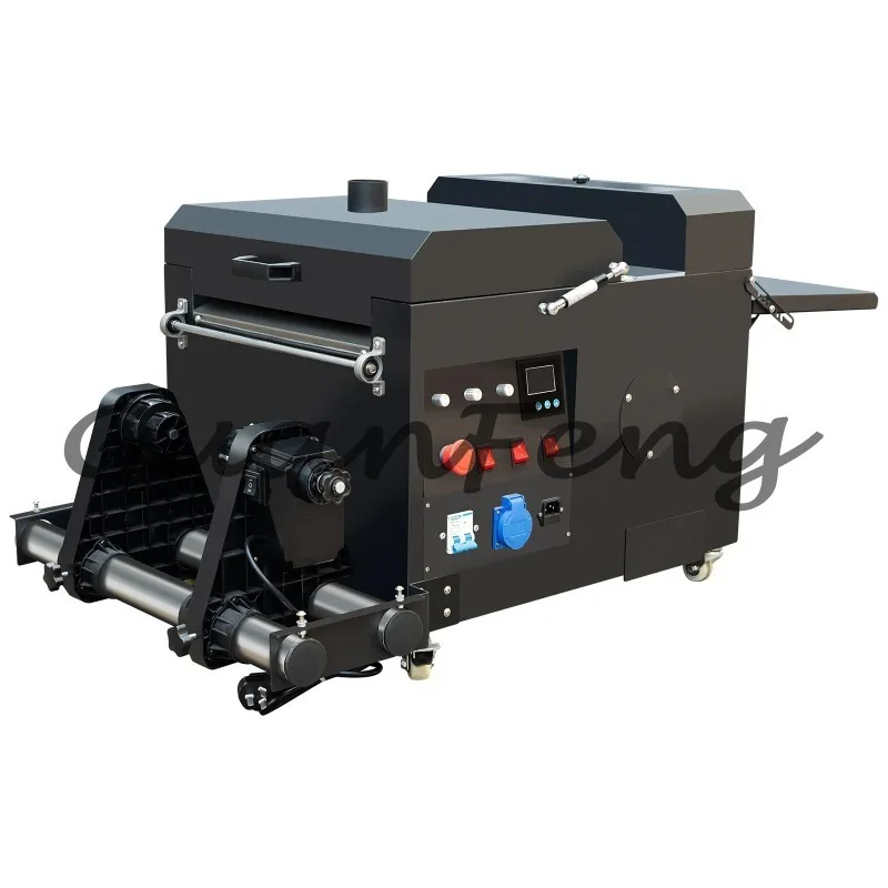 A3 White Ink Hot Printing Powder Shaker Dryer 330MM Automatic Powder Shaking Drying Machine for Heat Transfer Printing