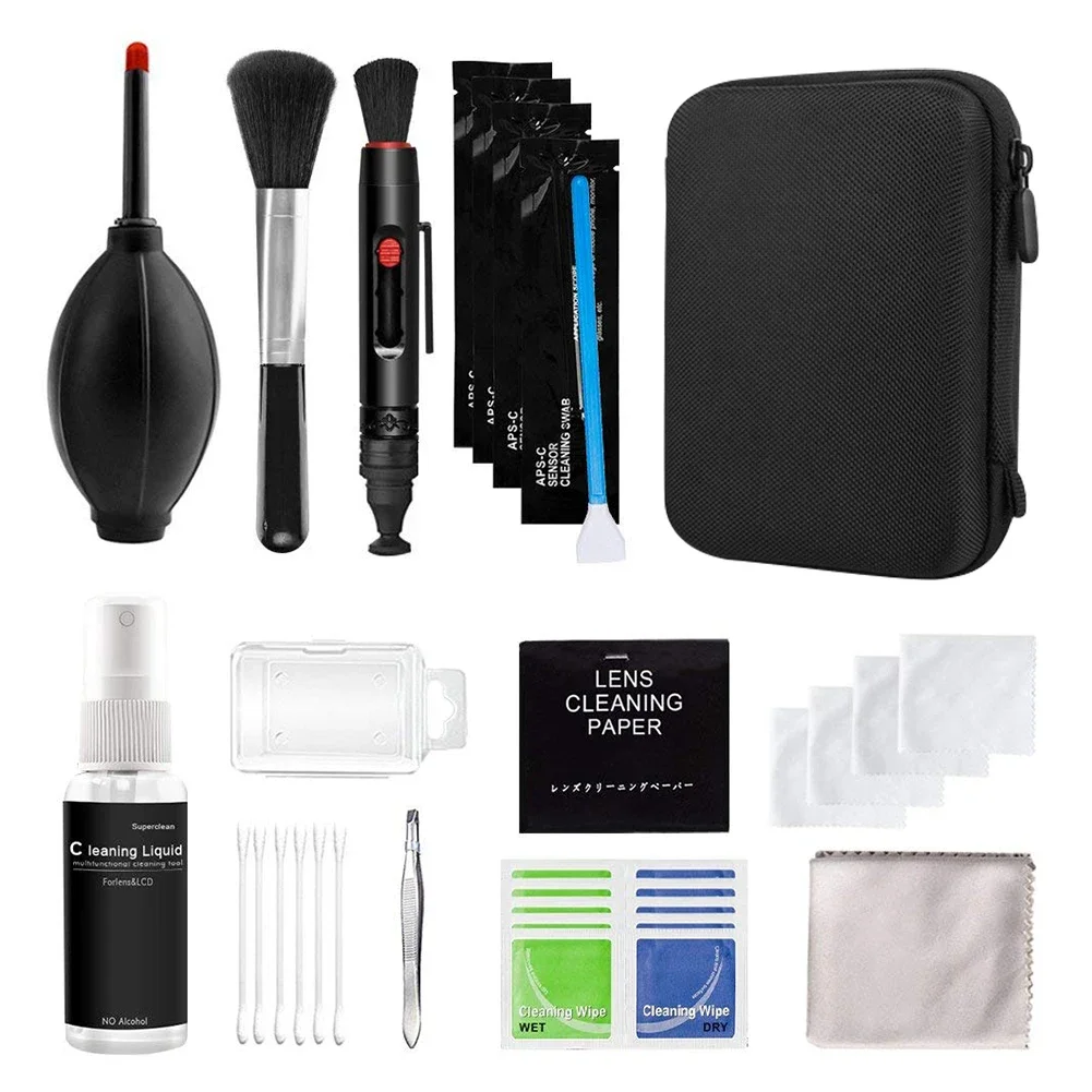 19-47PCS DSLR Camera Cleaning Kit for Lens & Sensor 6