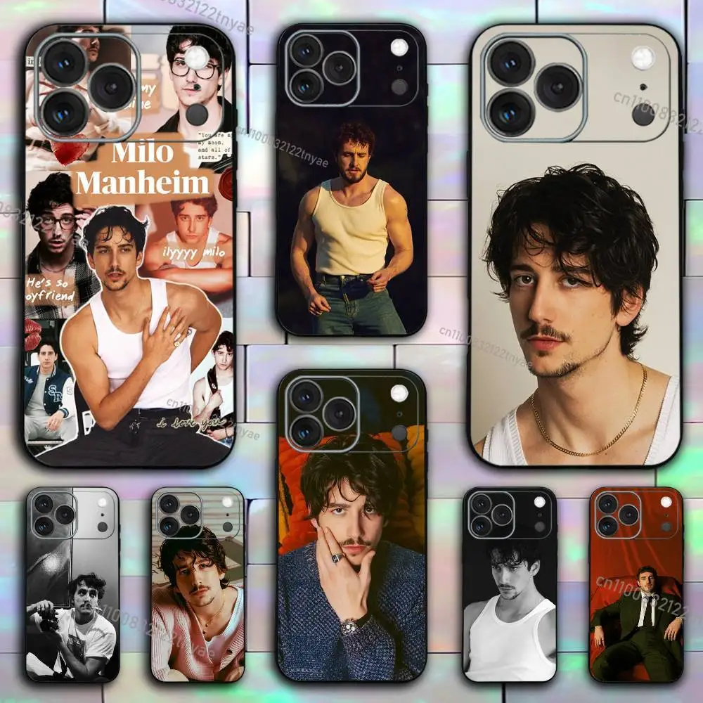 

P-paul M-mescal For iPhone 17,16,15,14,13,12,11,Pro,X,XS,Max,XR,Plus,Mini Soft Silicone Phone Case Black Shockproof TPU