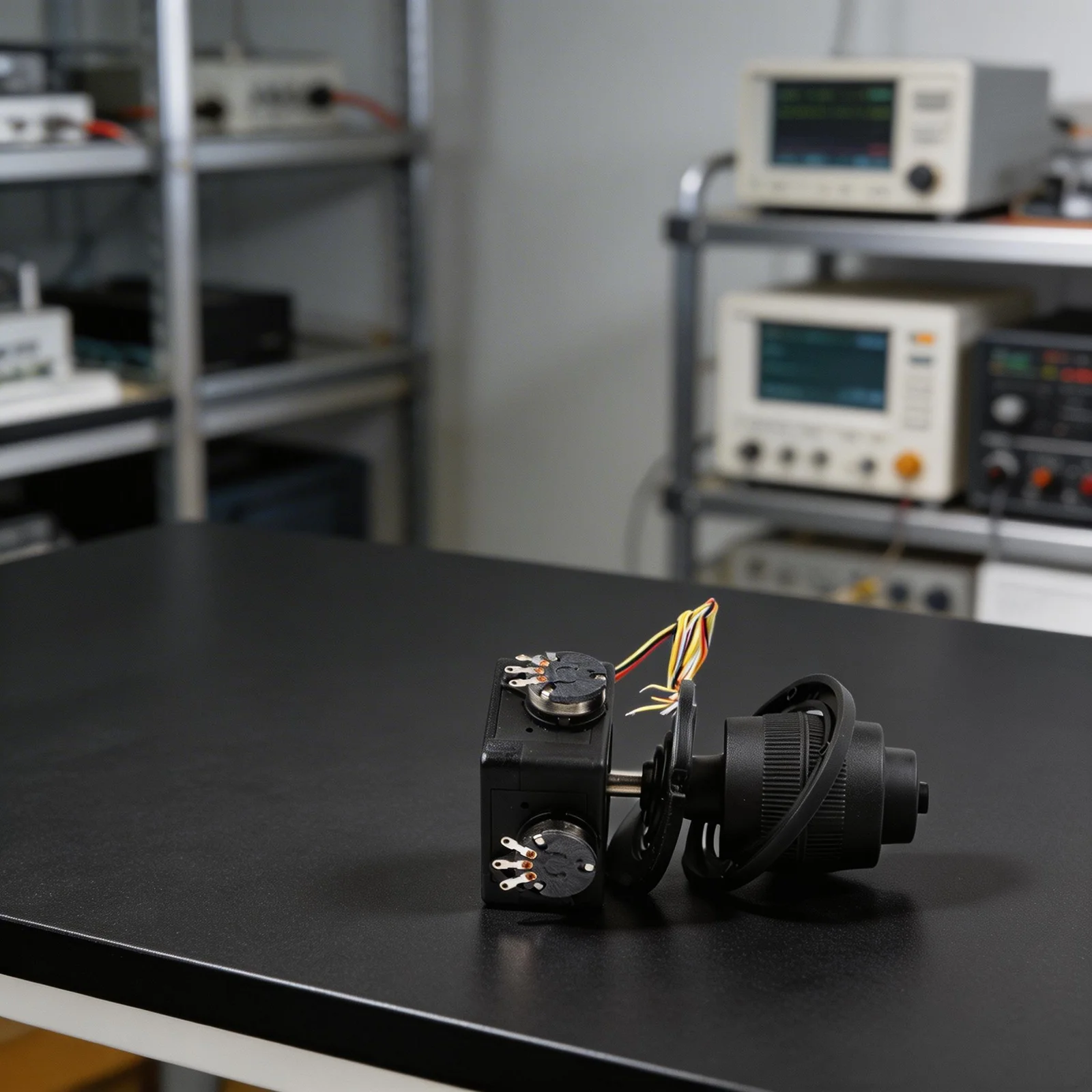 

4-Axis Joystick Potentiometer JH-D400X-R2 5K Ohm With Button And Track For Industrial Automation Machine Control