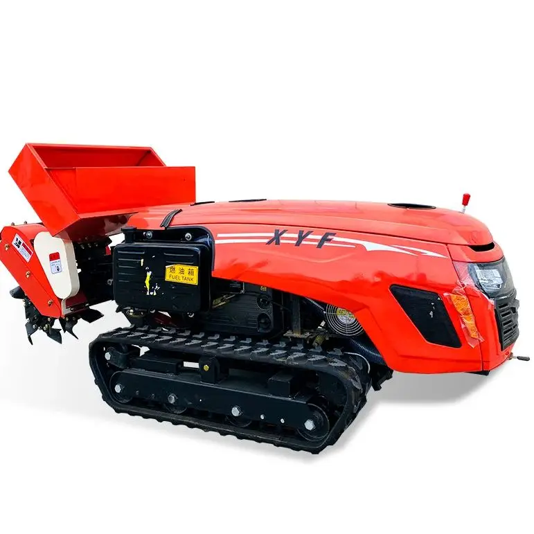 

Customized 80HP Diesel Cultivator Paddy Field Tilling Puddling Field Leveling Fertilization