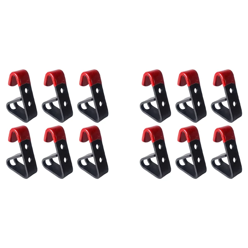 

ABZS 12Pcs Tire Wheel Rim Hub Hanging Metal Hook Metal Holder Shop Display Stand Rack Wall Mounted Racing Hook