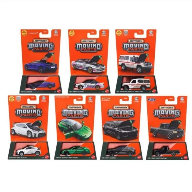 

Matchbox Mattel Moving Parts Diecast Collectible New Mclaren Toyota Porsche 1:64 Car Model Metal Sports Car for Collection Gift