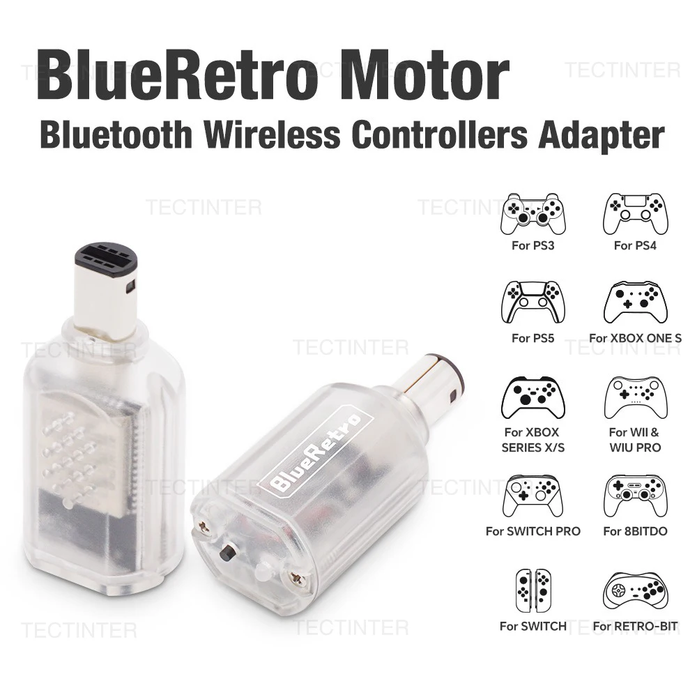 BlueRetro Wireless Controller Adaptor For Nintendo GameCube Console For Switch Pro/ Wii/PS3/PS4/PS5 Gamepad Gaming Accessories