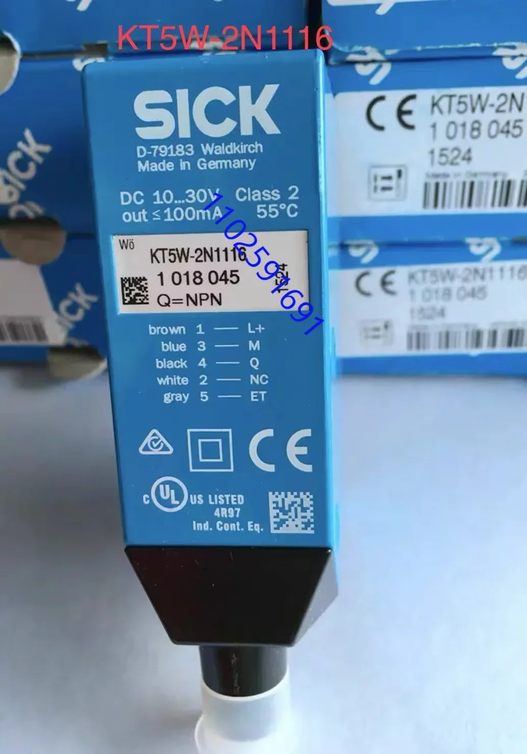 KT5W-2N1116 KT5W-2P1116 Original Germany SICK Photocell Sensor/Color Code Sensor