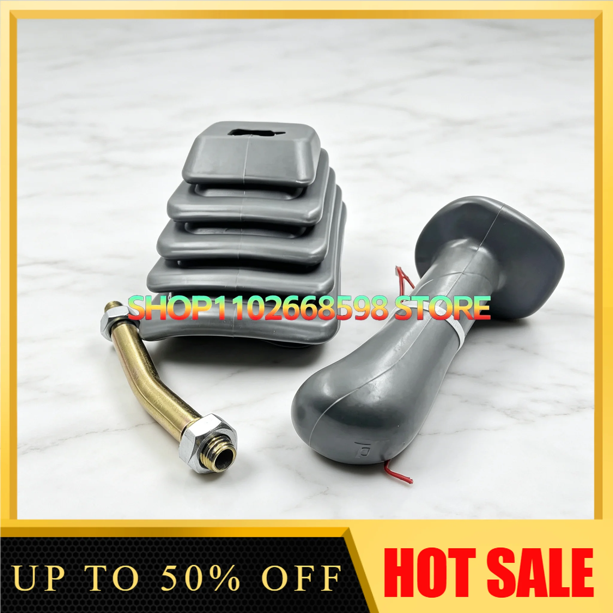 Excavator Joystick for ZAX200 330-3 EFI Control Handle Rubber Dust Jacket Horn Lifting Handle Accessories