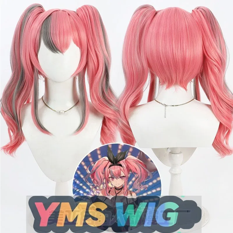 

【YMS WIG】Azur Lane USS Bremerton Cosplay Wig Scalp Parted Ponytail