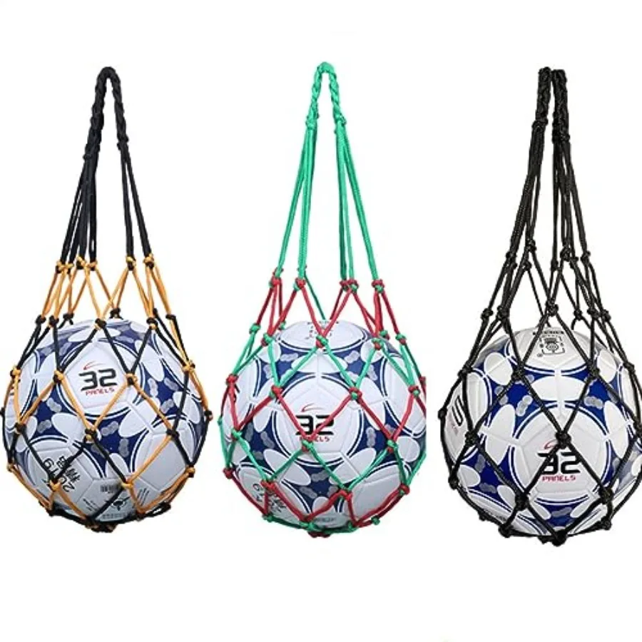 3 шт., баскетбольная сумка с одним мячом, нейлоновая сетчатая сумка с одним мячом для баскетбола, футбола, волейбола, футбола