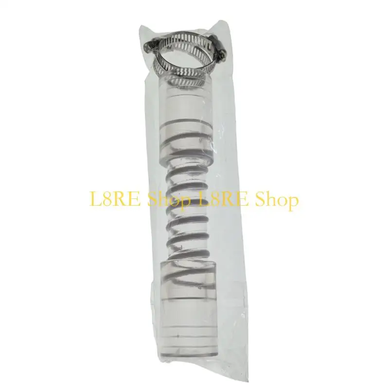 L8RE Air Conditioner Drain Hose with Straight Connector for Drain Hose Extension Duct