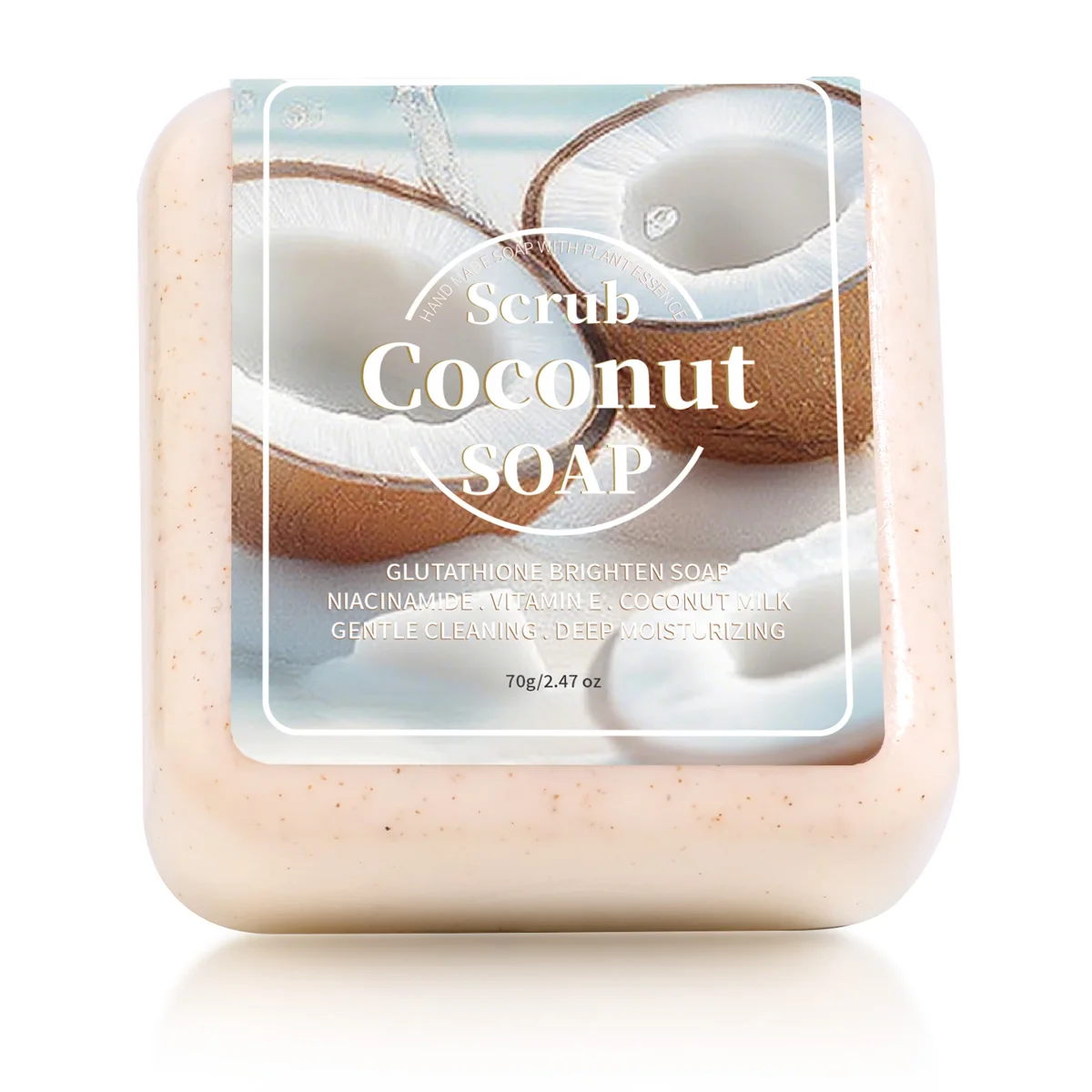 nature essentials glutathione whitening soap Coconut Glutathione Natural Plant Oil Whitening Cleansing Soap, Portable  Travel and Hotel Cleansing and Bathing Essential Oil Soap, Handmade Soap