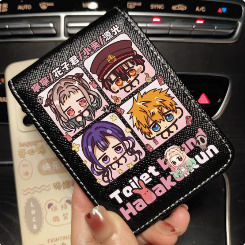 أنيمي المرحاض ملزمة Hanako-كون ياشيرو نيني الكرتون موضة محافظ بولي Purse محفظة حامل بطاقة حقيبة المال هدية 2255 تأثيري