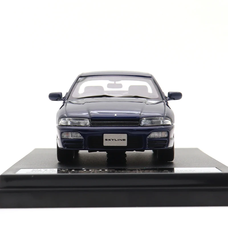 Coche modelo de resina de alta fábrica 1:43 NISSAN SKYLINE【4DOOR SEDAN GTS25t tipo M spec·II (1996)】juguetes para niños colección regalo
