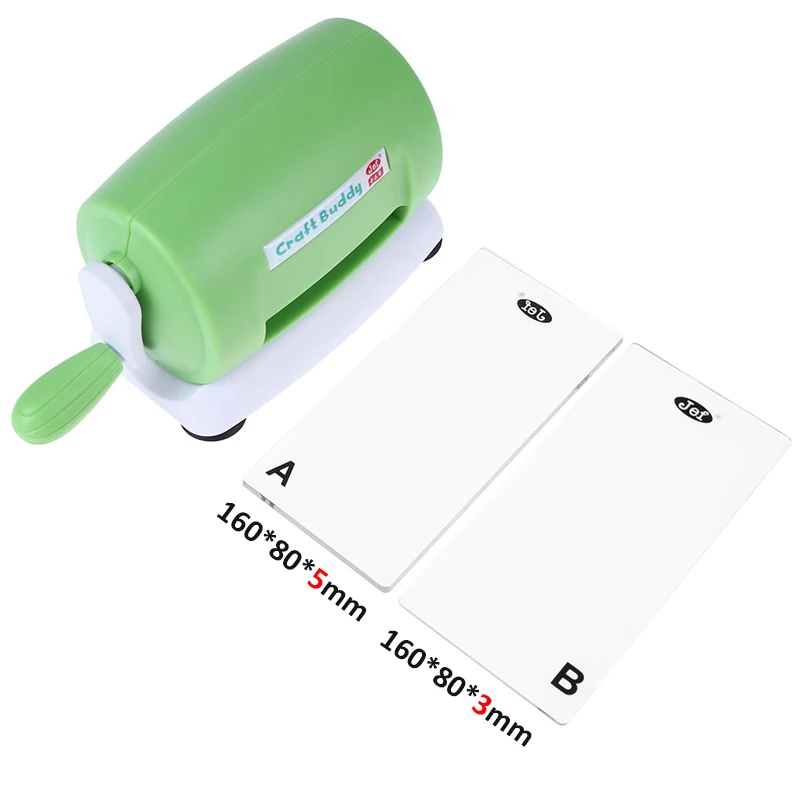 Mini Die Cutting Machine with 2 Cutting Pads for DIY Scrapbooking Paper Card Album Craft Making Embossing Dies Supplies