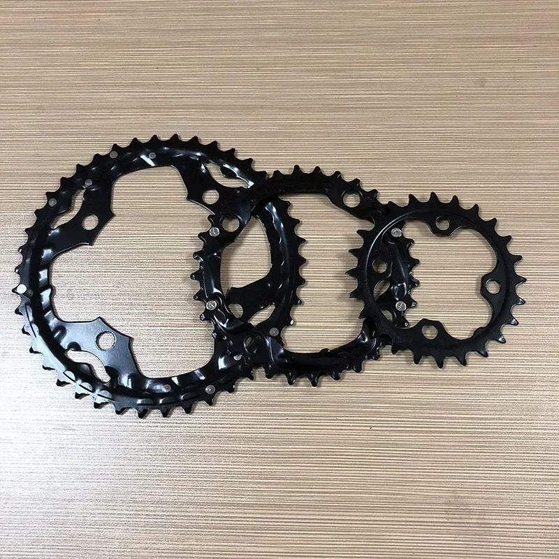 Bike Crankset 3*10s MTB Chainring 24/32/42t Mountain Bike 104/64BCD Crank with BB 170mm Bicycle Crank Set Cycling Parts