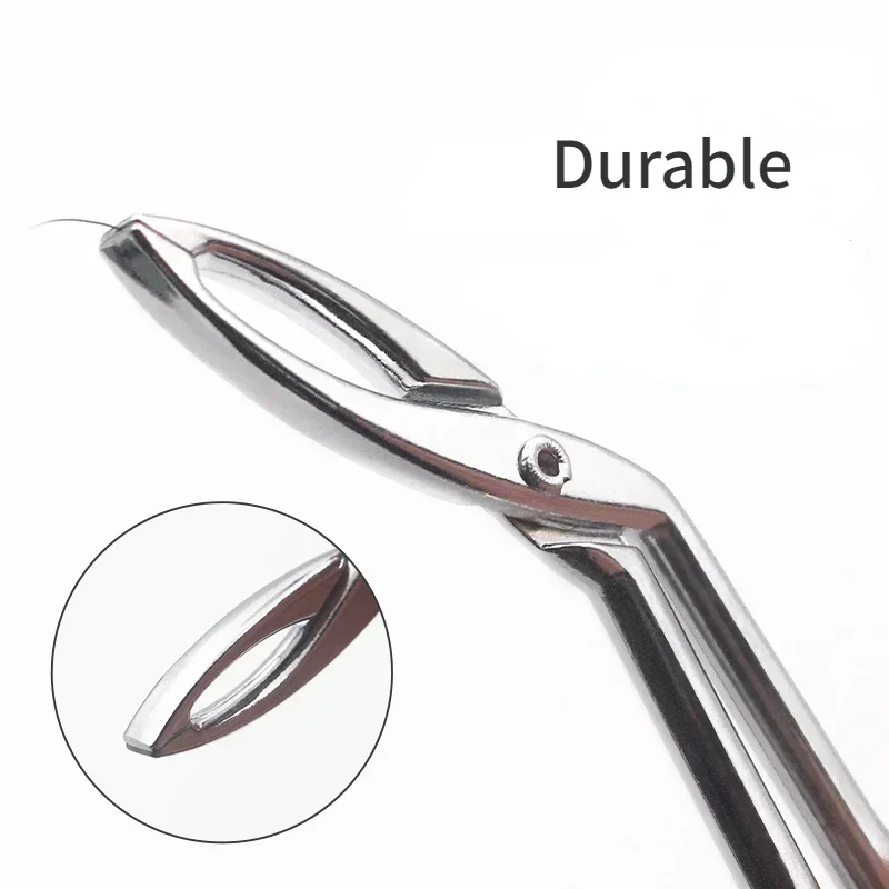 Professional Elbow Eyebrow Pliers Clip Scissors Tweezers Straight Pointed Stainless Steel Eyebrow Plucking Makeup Beauty Tools