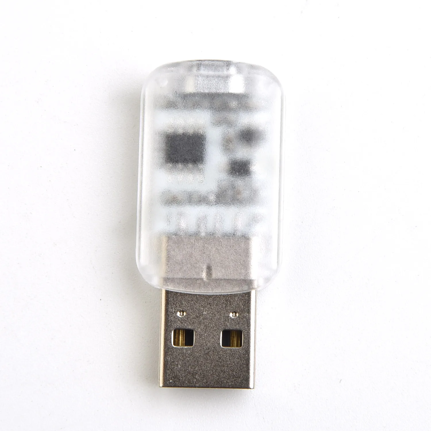 

USB Ambient Lamp with Touch Control for Cars Mini Size LED Light Offering Adjustable Brightness and Color Settings