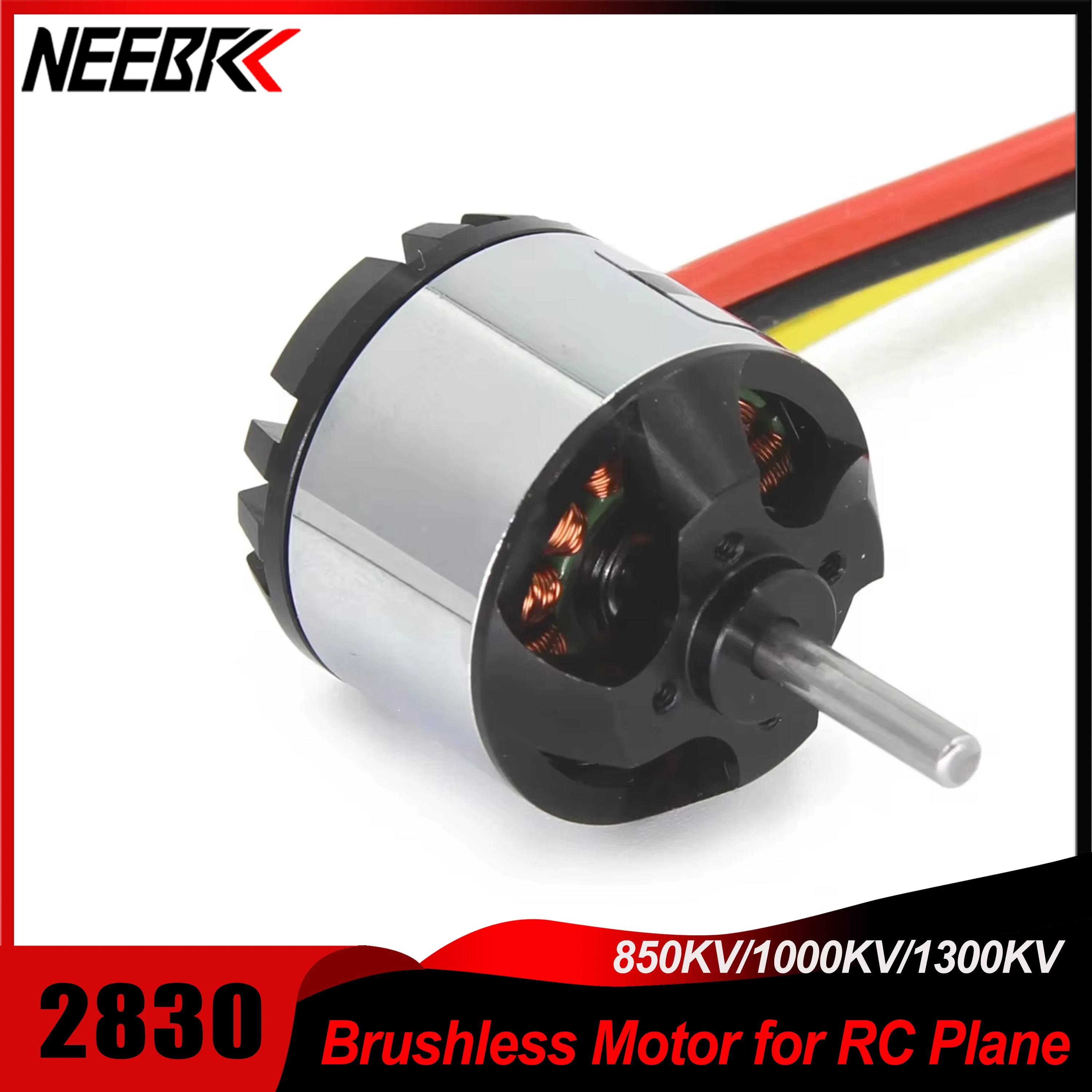 NEEBRC 2830 850KV 1000KV 1300KV RC Brushless Motor Engine for Fixed-wing Multicopter FPV Racing Drone Helicopter Airplane
