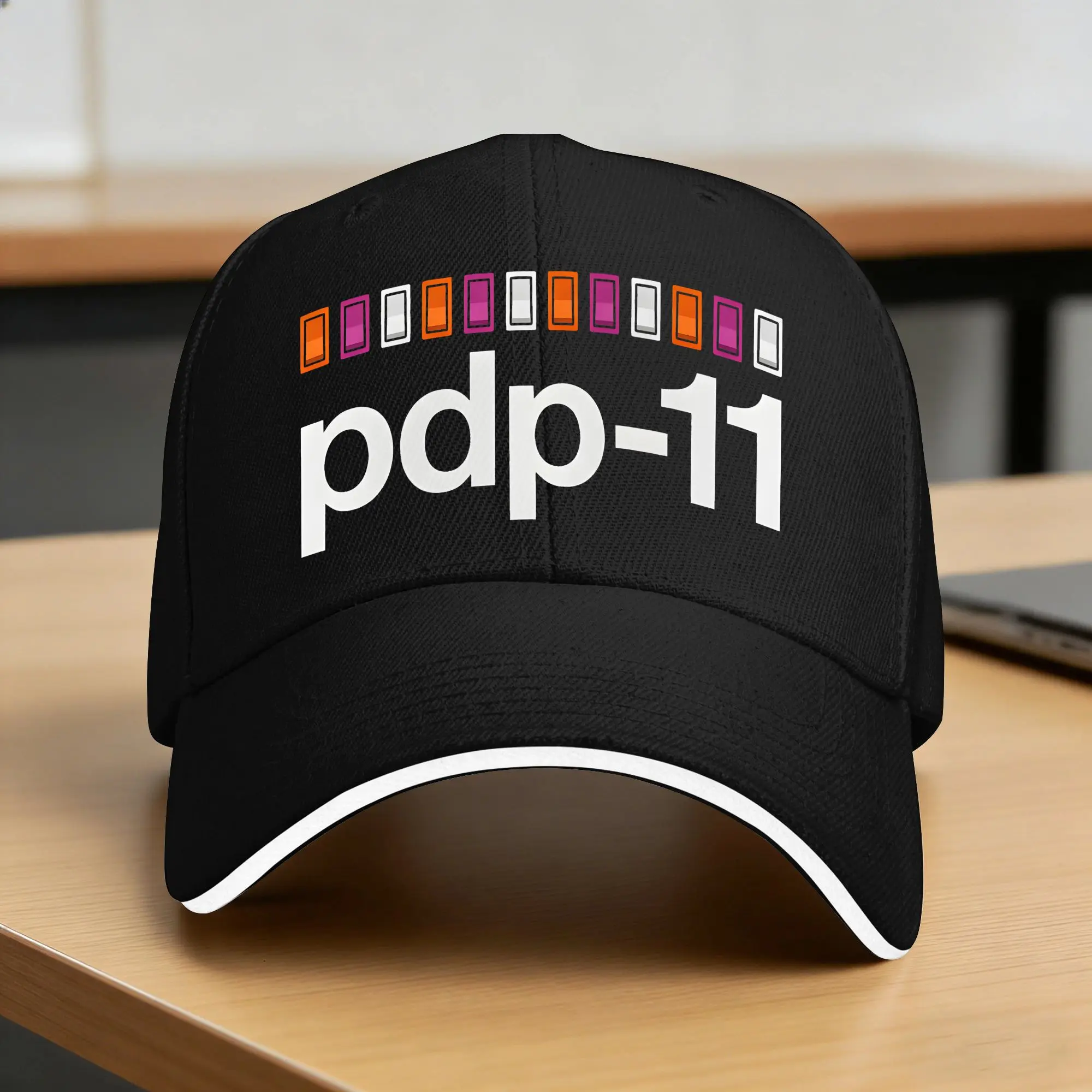 Pdp-11  Baseball Cap  y2k Cool Unisex Men Trucker Hat Sun Visor Design Kpop Rock Snapback Cap Gift Idea