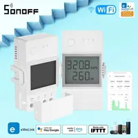 SONOFF POW ELITE 16A/20A Wifi Power Switch Energy Monitoring Device Report Power Usage For Smart Home Wireless Controll Switch