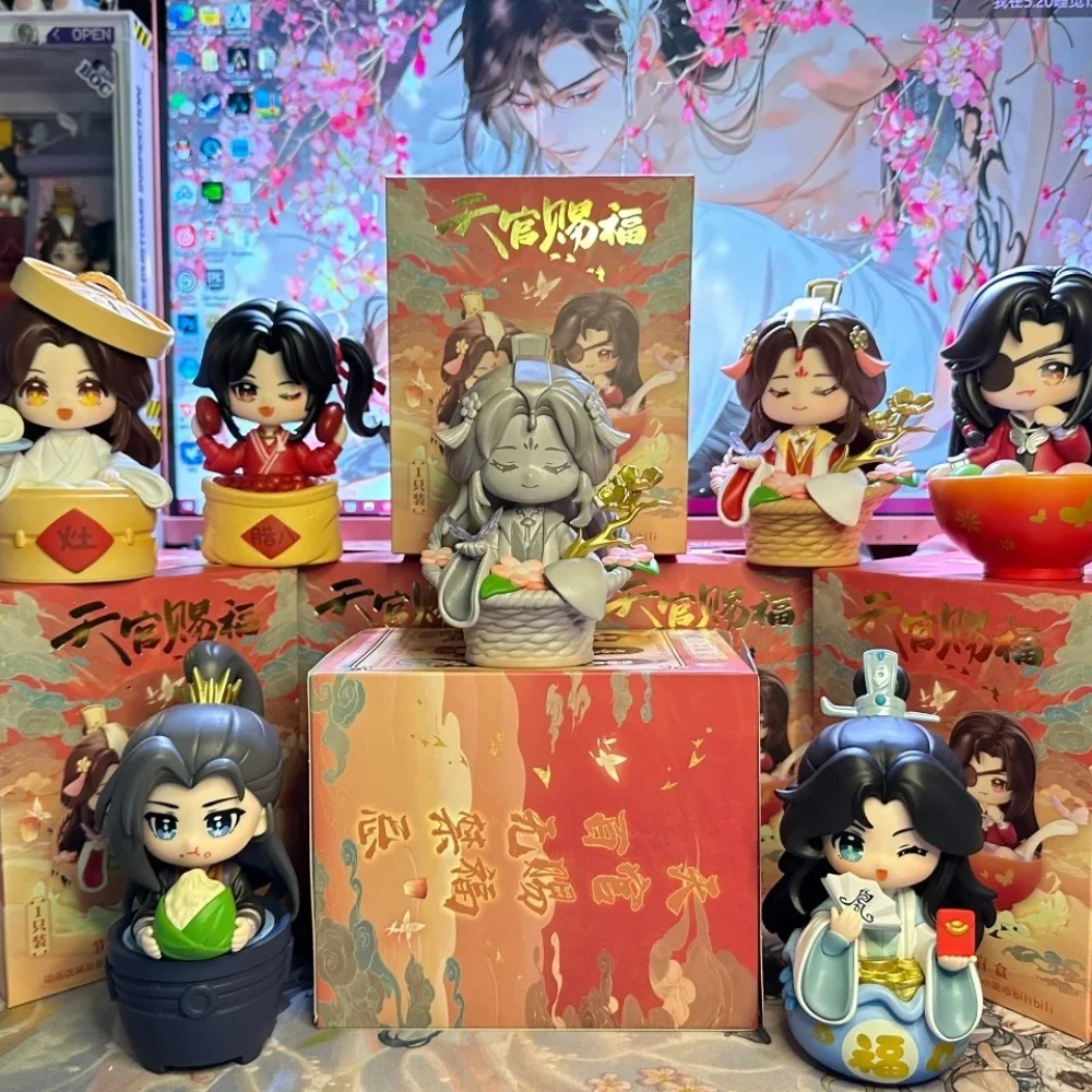 Heaven Officials Blessing Festival Group Foto-Serie Blind Box Surprise Mystery Box Niedliche Sammlerpuppen Modell Kindergeschenke Spielzeug