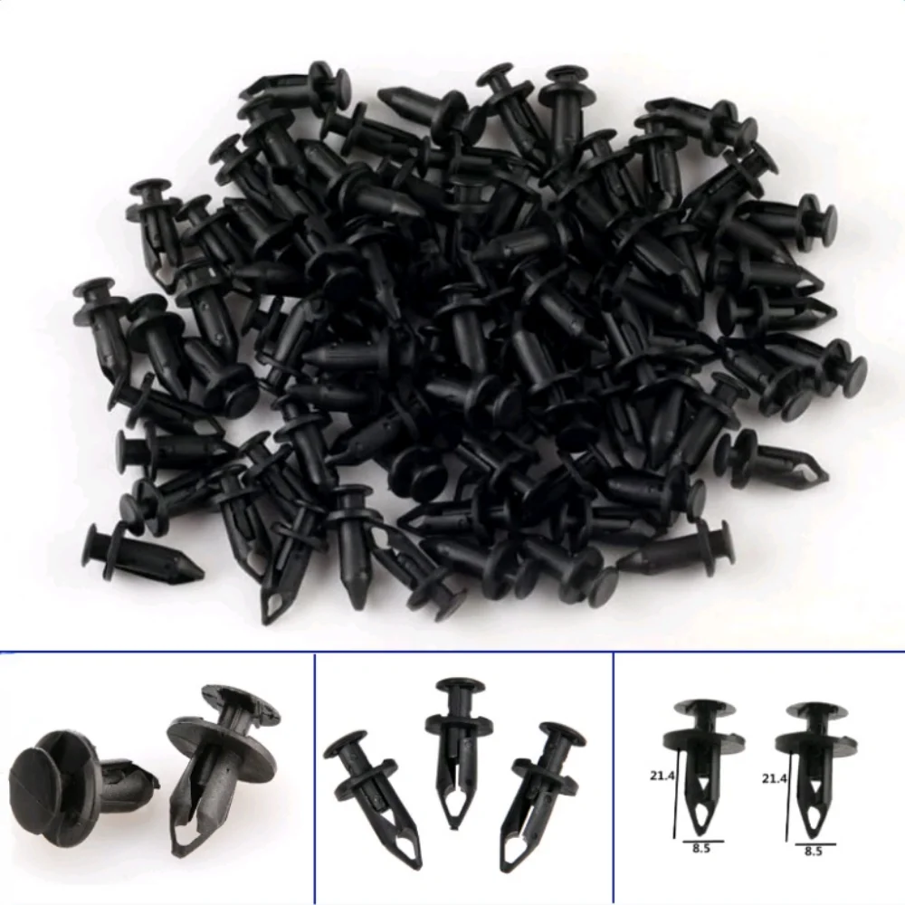 

20Pcs 8mm Hole Car ATV Fender Plastic Clips Rivet Retainers Fastener For Honda TRX Foreman Kawasaki Suzuki Polaris