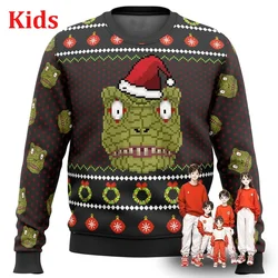 Kaiman Dorohedoro Ugly Christmas Sweater Christmas Sweater Gift Santa Claus Pullover Kids 3D Sweatshirt And Top Autumn And