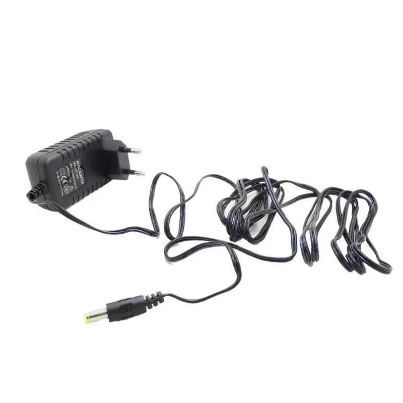 Power adapter charger for CCTV Camera, Power Cable 3M, AC/DC, EU/US/UK Plug, AC 100 - 240V DC 12V 2A (2.1mm * 5.5mm)