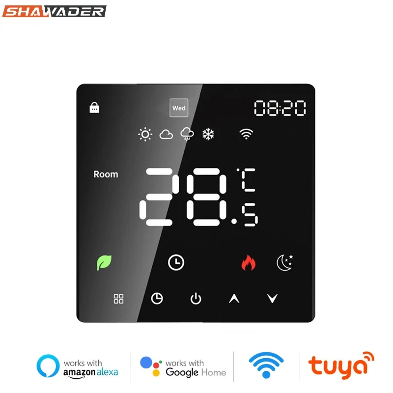 Tuya WiFi Smart Thermostat Temperature Controller Water Electric Floor Heating Gas Boiler App Voice Control by Alexa Google Home