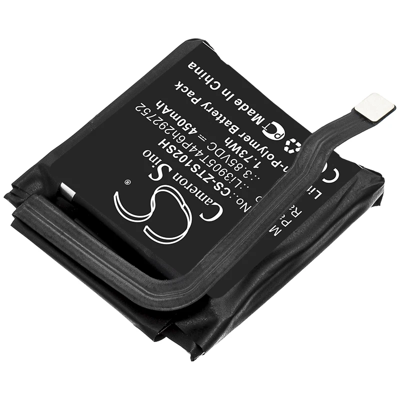 Cameron Sino 3.85V 450mAh CS-ZTS102SH Smartwatch Battery Li3905T44P6h292752 for Nubia Alpha SW1002 +TOOLS KIT
